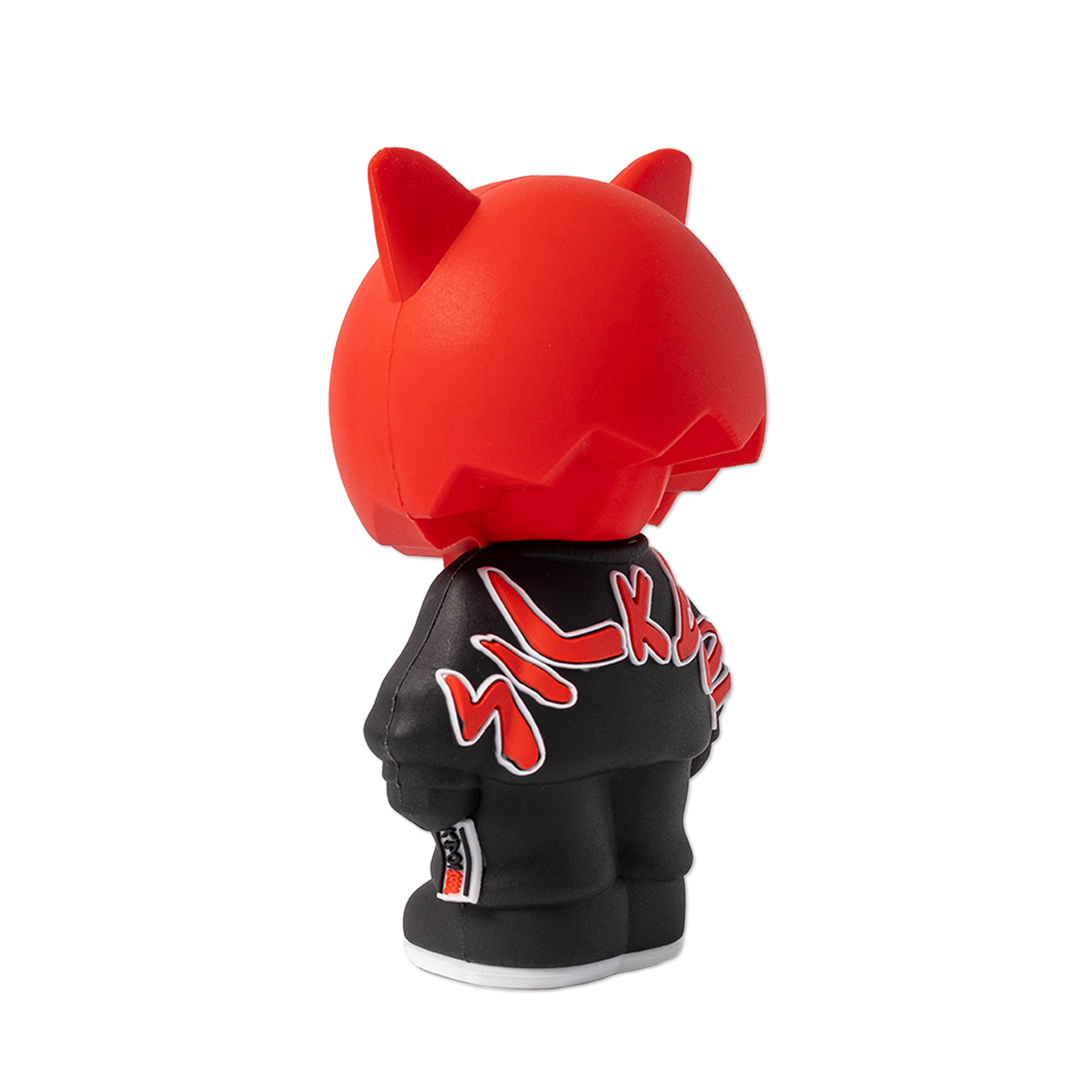 Red Sick Boi figurine by Ren, detailed collectible sculpture showcasing vibrant colors and intricate design.