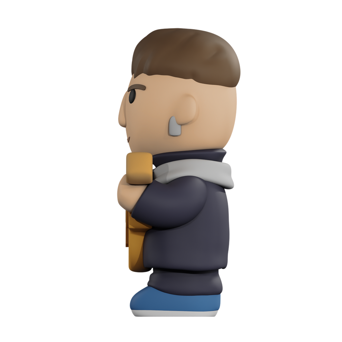 Ren Vincent figurine depicting a detailed, painted ceramic sculpture of the character Vincent with expressive features and intricate design.