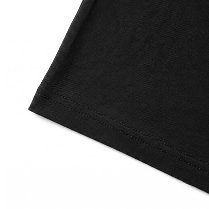 Black Ren Asylum T-Shirt with graphic design, pre-order available, casual fit, made from soft fabric.