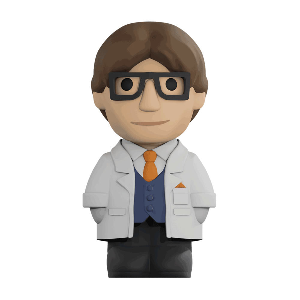 Professor Percy Pryce figurine by RenMakesMusic, detailed collectible figurine of a distinguished gentleman in a formal outfit.