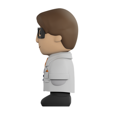 Ren Professor Percy Pryce figurine, detailed collectible sculpture of a distinguished doctor in a professional pose.