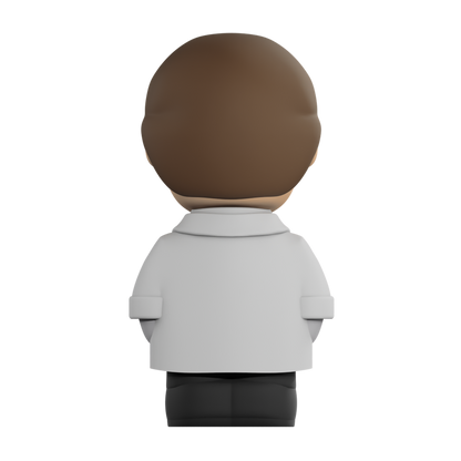 Ren Professor Percy Pryce figurine, detailed collectible sculpture of a distinguished doctor character, showcasing intricate craftsmanship.