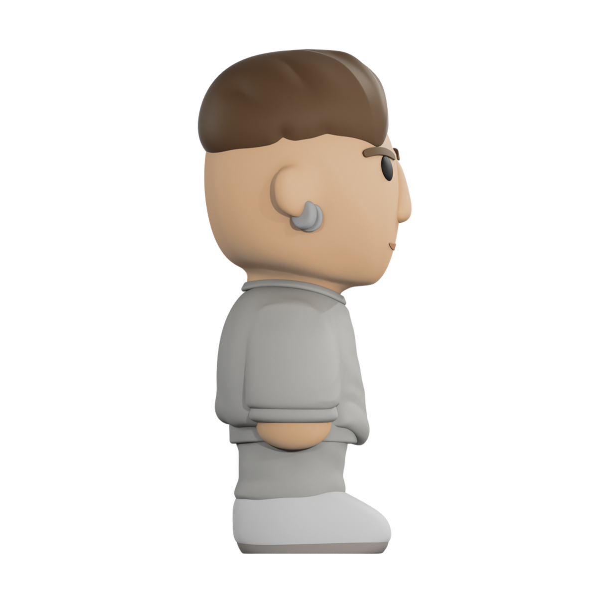 Ren Prison Vincent figurine depicting a detailed sculpture of a character in prison attire with intricate features.