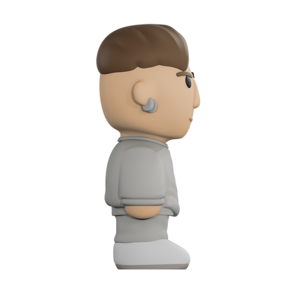 Ren Prison Vincent figurine depicting a detailed sculpture of a character in prison attire with intricate features.