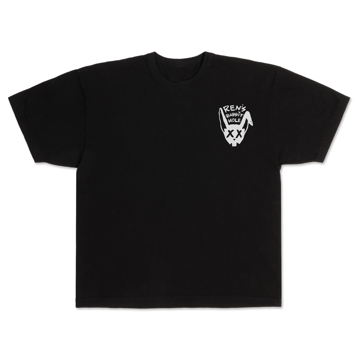 Ren Rabbit Hole Black Tee
