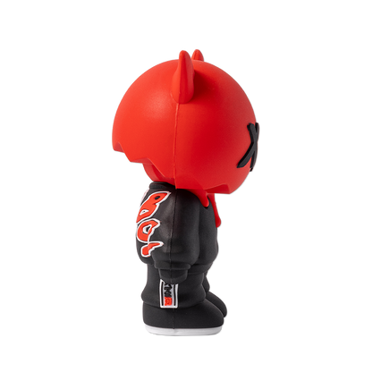 Red Sick Boi figurine by Ren, detailed collectible sculpture with vibrant red color and expressive design.