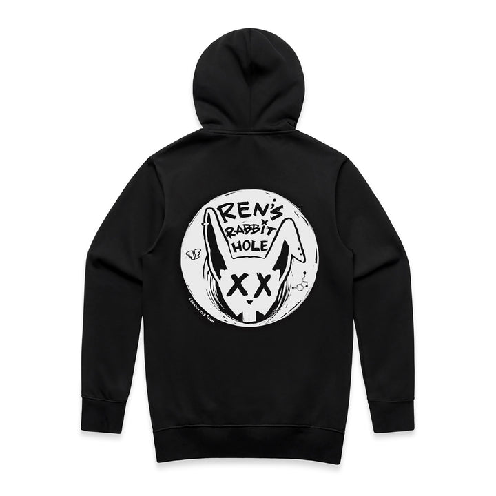 Ren Rabbit Hole Black Hoodie