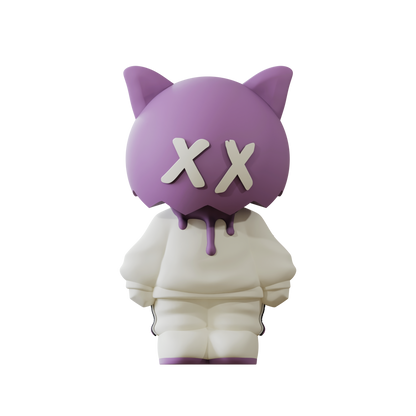First edition Sick Boi II figurine by Ren, detailed collectible sculpture with vibrant colors and intricate design.