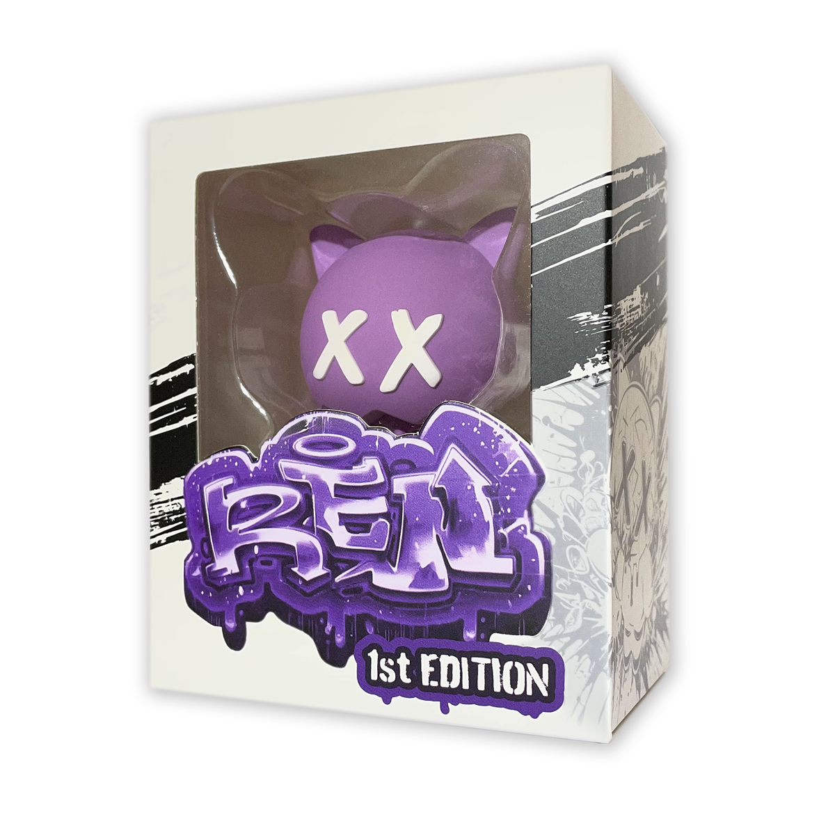 First edition Sick Boi II figurine by Ren, showing the collectible character in detailed design and packaging.