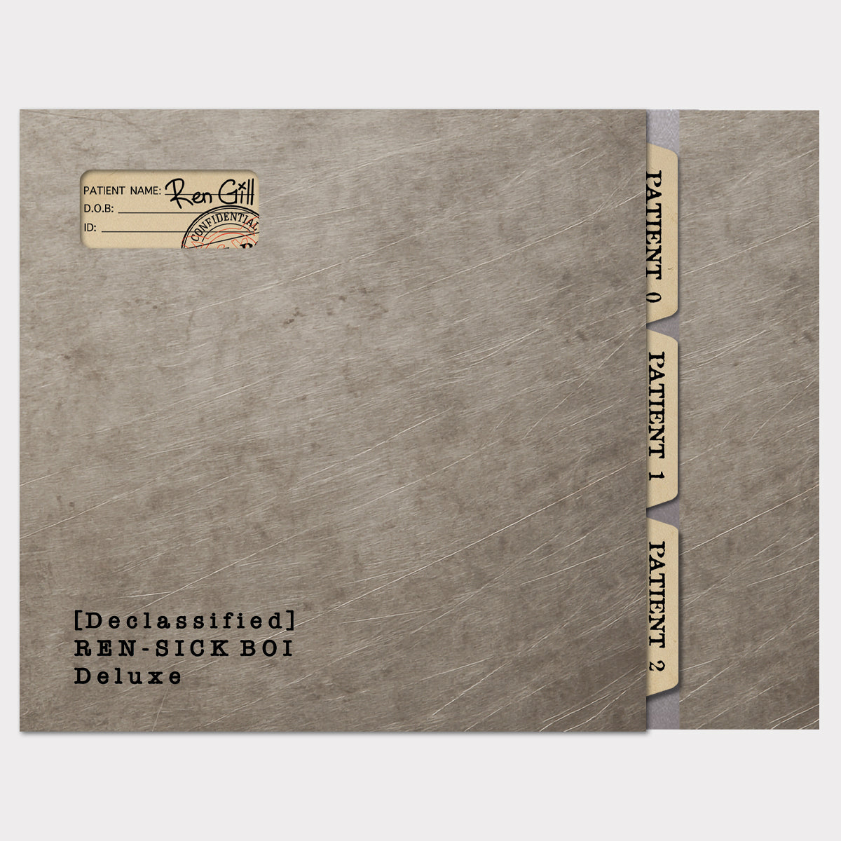 Open image of Sick Boi Deluxe Vinyl by Ren, showing the special edition record in its colorful album envelope.