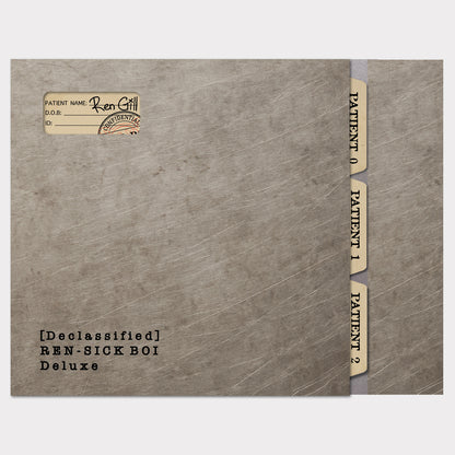 Open image of Sick Boi Deluxe Vinyl by Ren, showing the special edition record in its colorful album envelope.