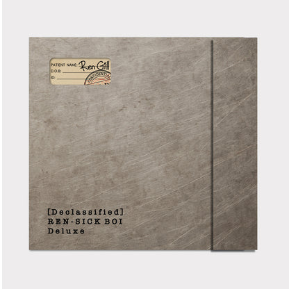 Special edition Sick Boi Deluxe vinyl record by Ren in a colorful album cover, featuring intricate artwork and packaging details.