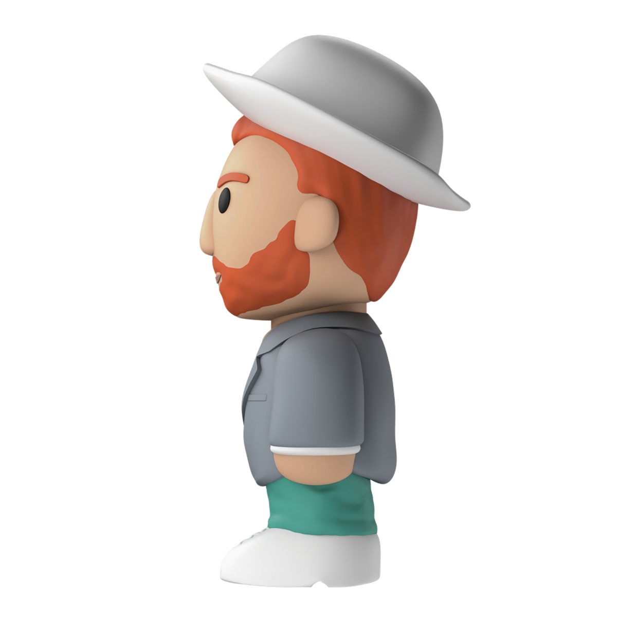 Ren Van Go figurine depicting the famous painter Van Gogh with vibrant colors and detailed craftsmanship.