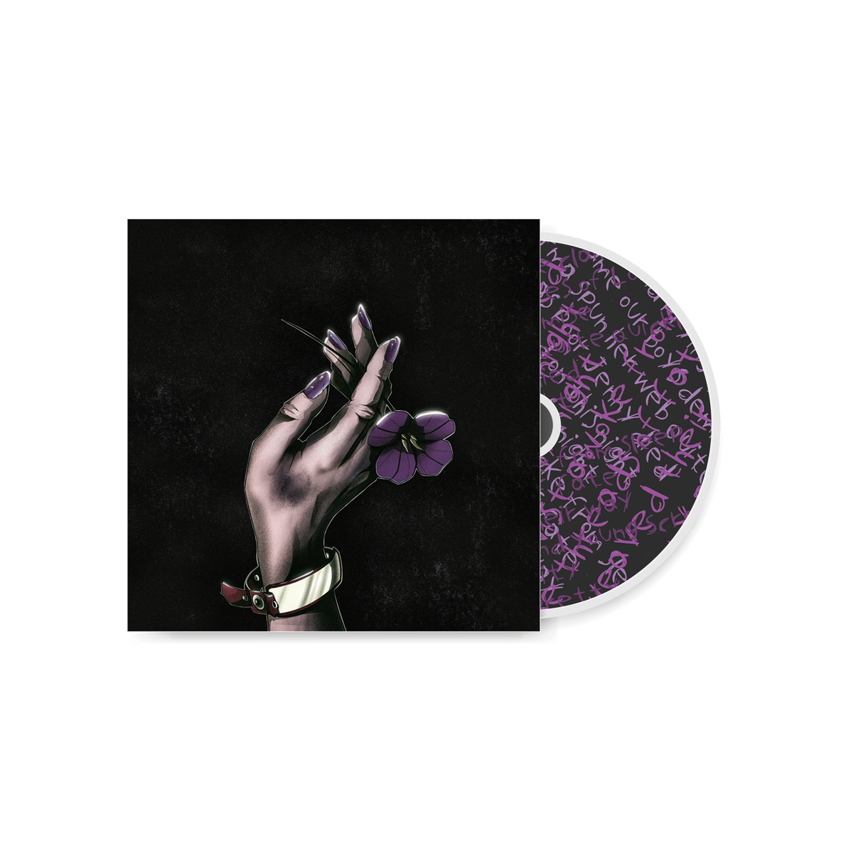 Ren Violet's Tale CD with colorful album cover art featuring a mystical violet-themed design and artistic imagery.